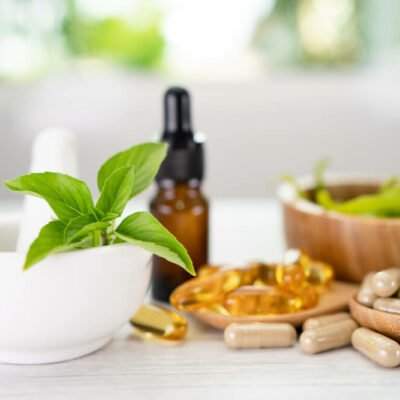 Alternative Medicine Organic Herbal Capsules
