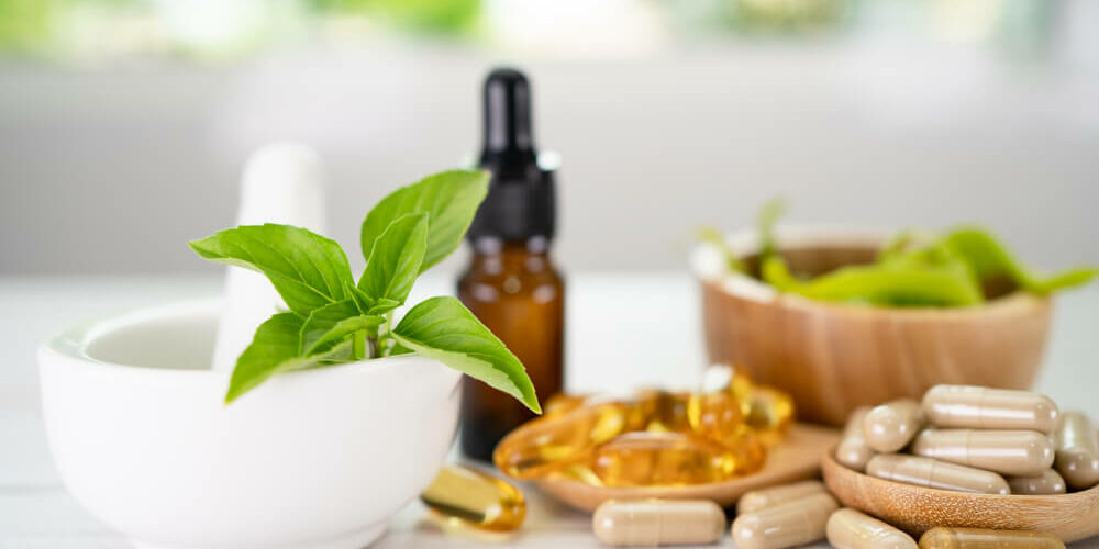 Alternative Medicine Organic Herbal Capsules